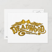 Deadwood Saloon Briefkaart (Voorkant / Achterkant)