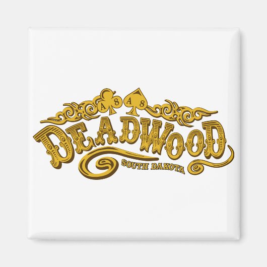 Deadwood Saloon Magneet (Voorkant)