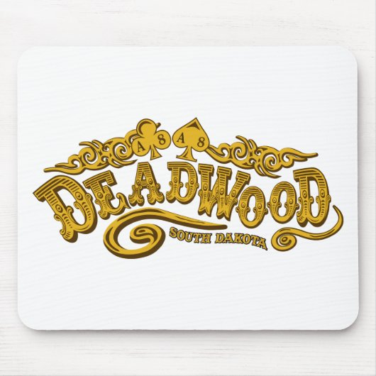 Deadwood Saloon Muismat (Voorkant)