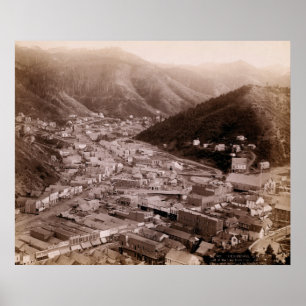DEADWOOD SOUTH DAKOTA 1888 - NR. 4 POSTER