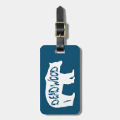 Deadwood South Dakota Beer Bagagelabel (Voorkant verticaal)