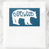 Deadwood South Dakota Beer Rechthoekige Sticker (Tas)
