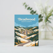 Deadwood South Dakota Briefkaart (Staand voorkant)