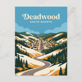 Deadwood South Dakota Briefkaart