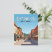 Deadwood South Dakota Briefkaart (Staand voorkant)