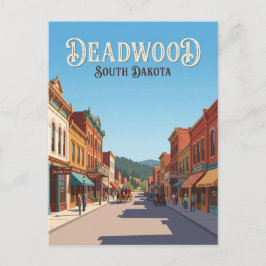 Deadwood South Dakota Briefkaart