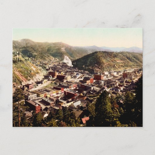 Deadwood South Dakota Briefkaart (Voorkant)