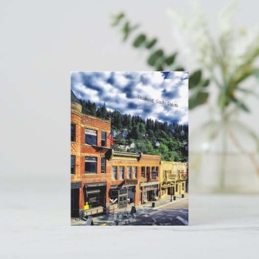Deadwood, South Dakota Briefkaart (Staand voorkant)
