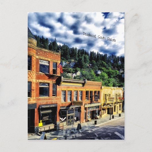 Deadwood, South Dakota Briefkaart (Voorkant)