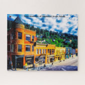 Deadwood South Dakota Jigzaag Puzzle Legpuzzel (Horizontaal)