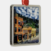 Deadwood, South Dakota Metalen Ornament (Rechts)