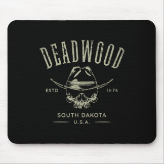 Deadwood South Dakota Usa Gedecoreerd Design Souve Muismat