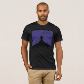 Deadwood, South Dakota vreest de nacht T-shirt (Voorkant volledig)