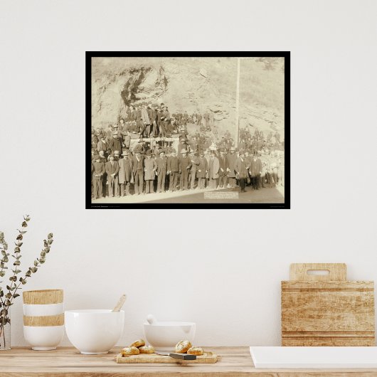 Deadwood-strook SD 1890 Poster (Keuken)