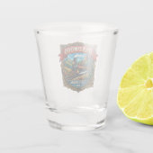 Deadwood USA Shot Glas (Achterkant)