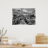 DEADWOOD ZUID-DAKOTA in 1876 Poster (Keuken)