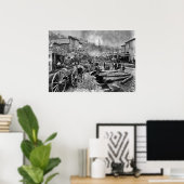 DEADWOOD ZUID-DAKOTA in 1876 Poster (Thuiskantoor)