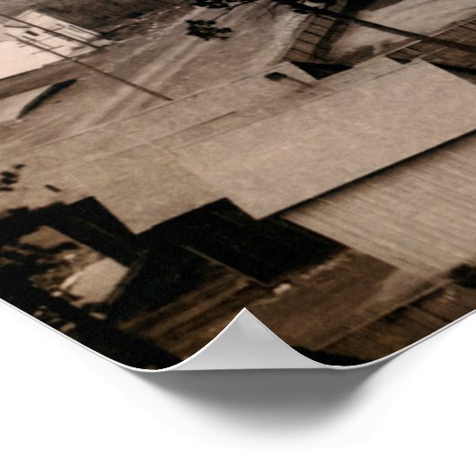 DEADWOOD, ZUID-DAKOTA in 1888 NO. 2 Poster (Hoek)