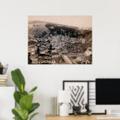 DEADWOOD, ZUID-DAKOTA in 1888 NO. 2 Poster (Thuiskantoor)