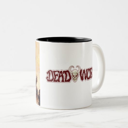 Deadworld Requiem Zombie-mok koffie Tweekleurige Koffiemok (Voorkant rechts)