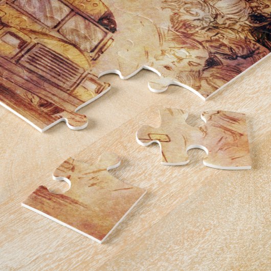 Deadworld Requiem Zombie puzzel (Zijkant)