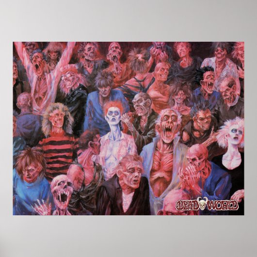 Deadworld zombie crowd poster (Voorkant)