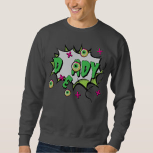 'DeADy' Grappige Halloween Zombie Dad Pun Trui