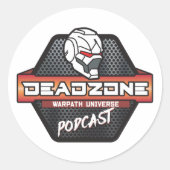 Deadzone de Sticker Podcast (Voorkant)