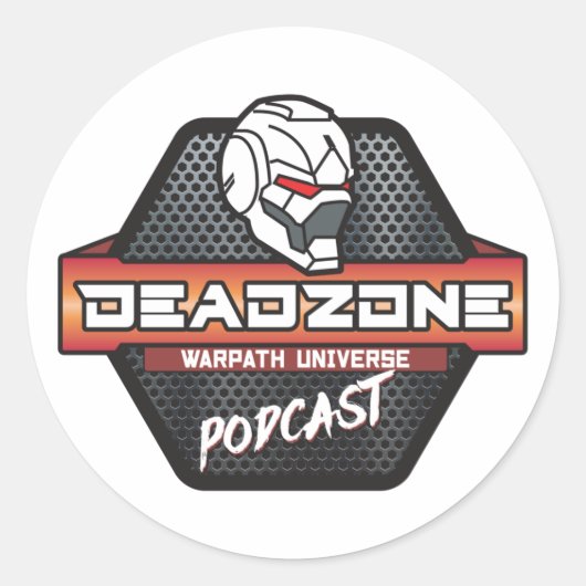 Deadzone de Sticker Podcast (Voorkant)