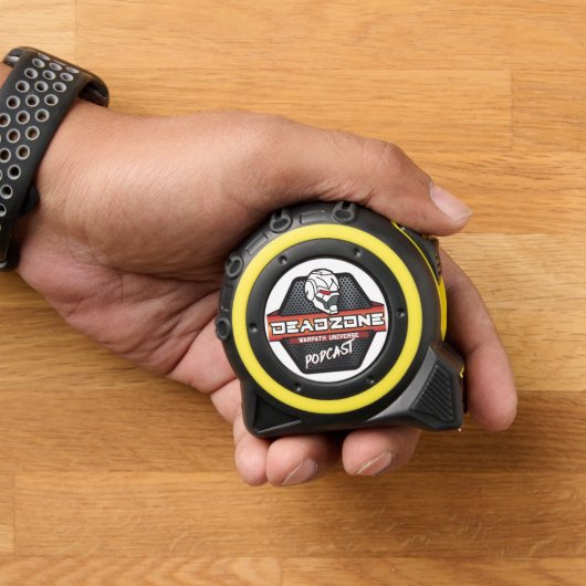 Deadzone the Podcast Tape Measure Rolmaat (Huis)
