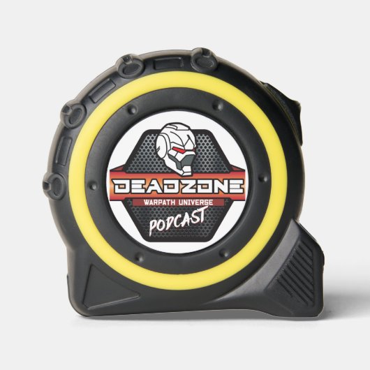 Deadzone the Podcast Tape Measure Rolmaat (Voorkant)