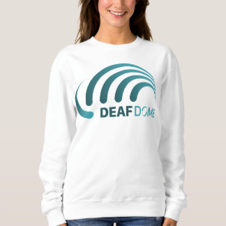Deaf Dome sweatshirt in blauwgroen