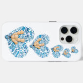 Deaf-Hand Case-Mate iPhone Case (Achterkant (horizontaal))
