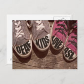 Deaf Kinder Love ASL Briefkaart (Voorkant / Achterkant)