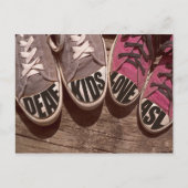 Deaf Kinder Love ASL Briefkaart (Voorkant)