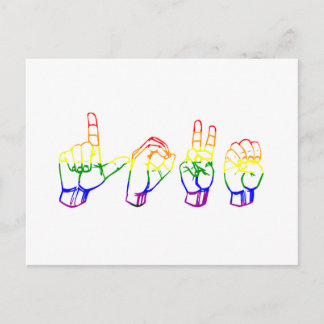 Deaf Love Briefkaart