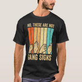 Deaf Pride Awareness ASL Sign Language No Not Gang T-shirt (Voorkant)