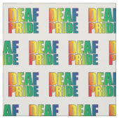 Deaf Pride fabric Stof (Swatch)