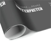 Deaf Pride Interpreter ASL Sign Language Cadeaupapier (Rol Hoek)