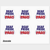Deaf Pride PAH! sticker (Vel)