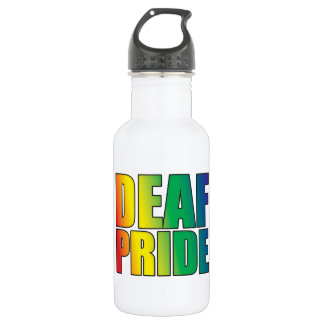 Deaf Pride waterfles