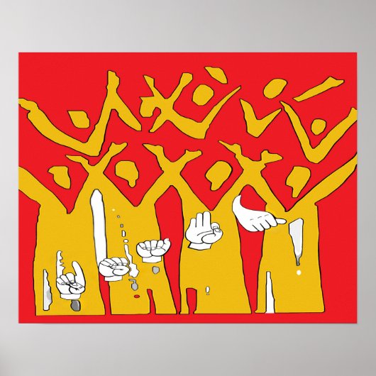 DEAF-PRIJS POSTER (Voorkant)