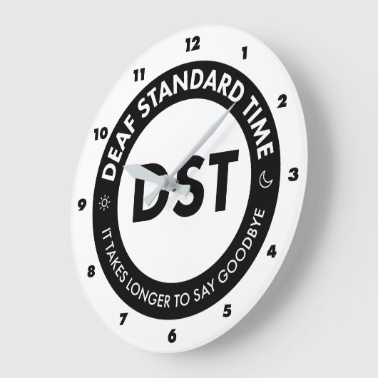 Deaf Standard Time Grote Klok (Hoek)