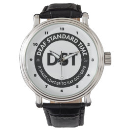 Deaf Standard Time Horloge