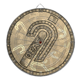 Deaf Symbol English Dartbord