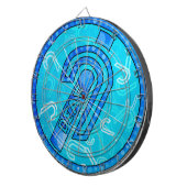Deaf Symbol English Dartbord (Voorkant Rechts)