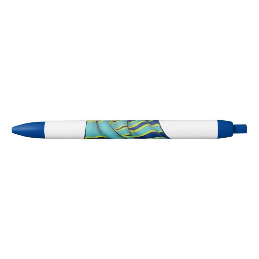 Deafflag / Sumainflag Zwarte Inkt Pen (Voorkant)