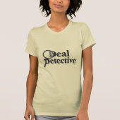 Deal Detective – Funny Bargain Hunter & Smart Shop T-shirt (Voorkant)