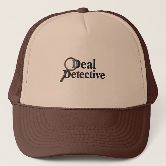Deal Detective – Funny Bargain Hunter & Smart Shop Trucker Pet (Voorkant)