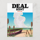 Deal Kent seback reisposter Briefkaart (Voorkant)